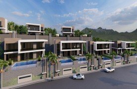 Zenz Premıum'da Satılık Manzaralı Villalar  - Tepe, Alanya