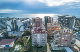 Deniz Manzaralı Mobilyalı 2+1 Daire Alanya Tosmur'da Satılık