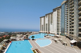 Muhteşem Deniz Manzaralı 2+1 Daire Alanya'da Satılık