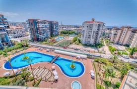 Deniz Manzaralı, Eşyalı Satılık 2+1 Daire - Alanya Cikcilli