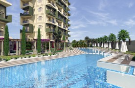 Satılık Modern Sıfır 1+1 Daire - Alanya, Demirtaş