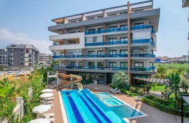 Full Sosyal Aktiviteli Eşyalı Satılık 3+1 Daire - Oba Alanya